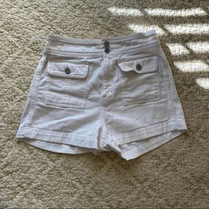 Princess Polly Style White Shorts Size 26